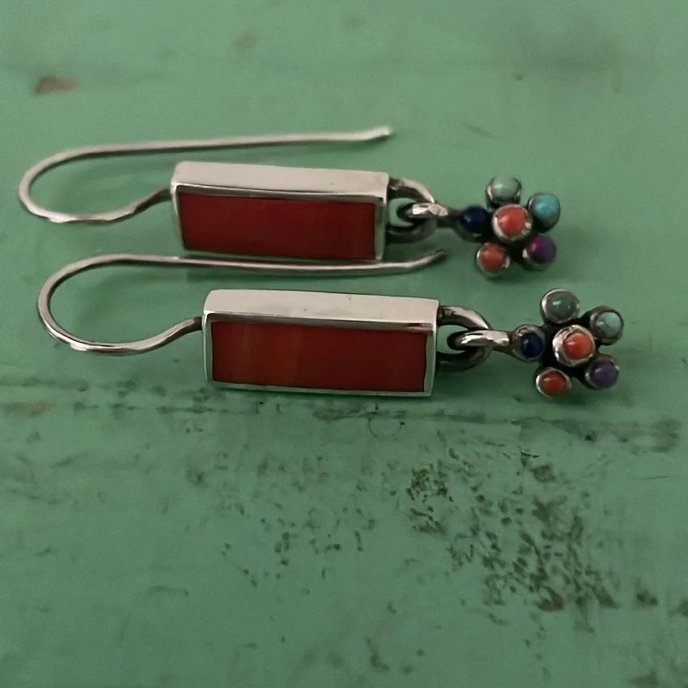 Vintage HTF Silpada Sterling Silver Earrings W1259